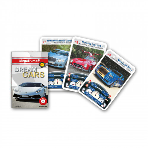 Joc de carti Piatnik, Megatrumpf - Dream Cars, pentru 2-4 jucatori de peste 7 ani